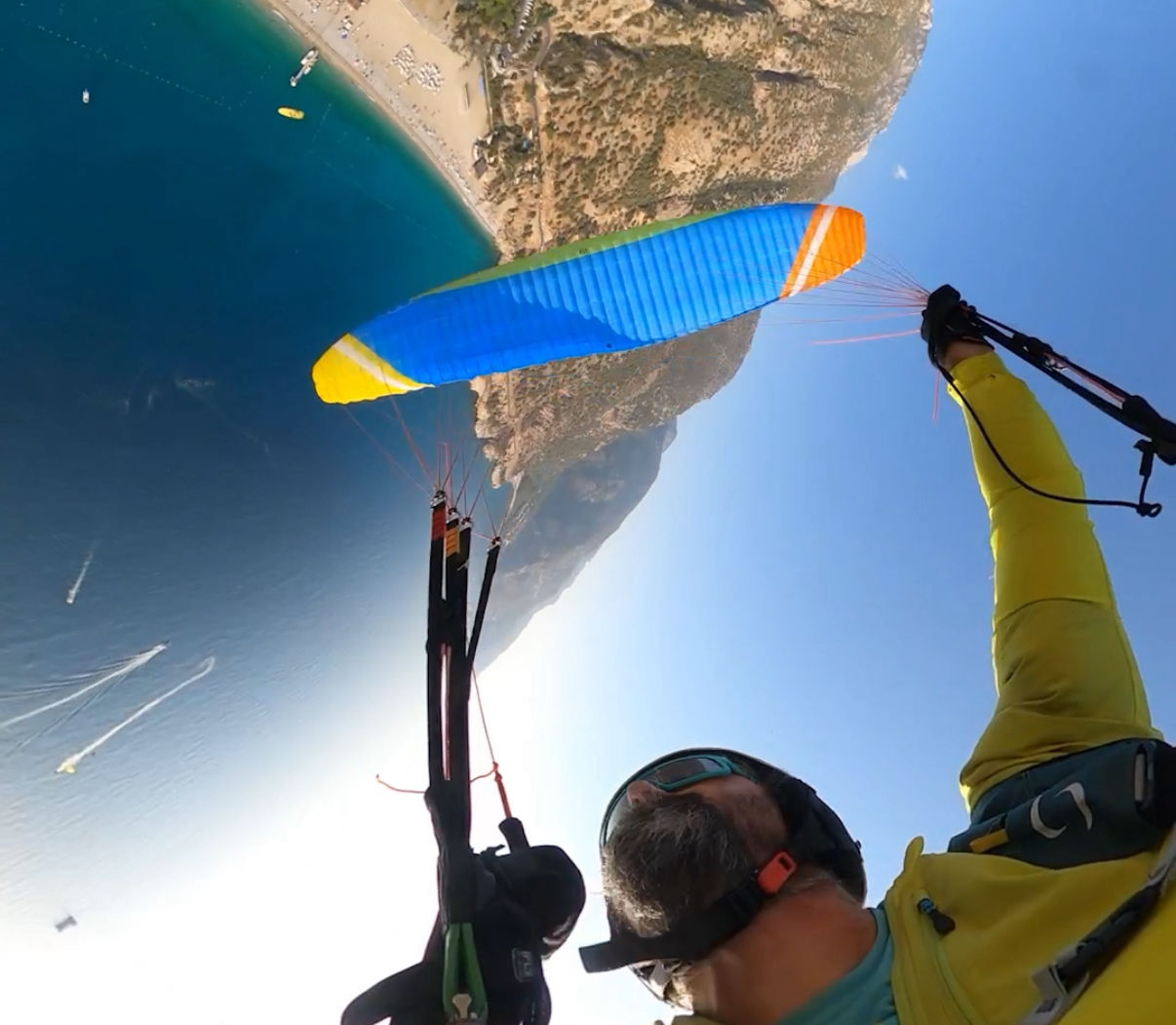 paragliding siv wingover