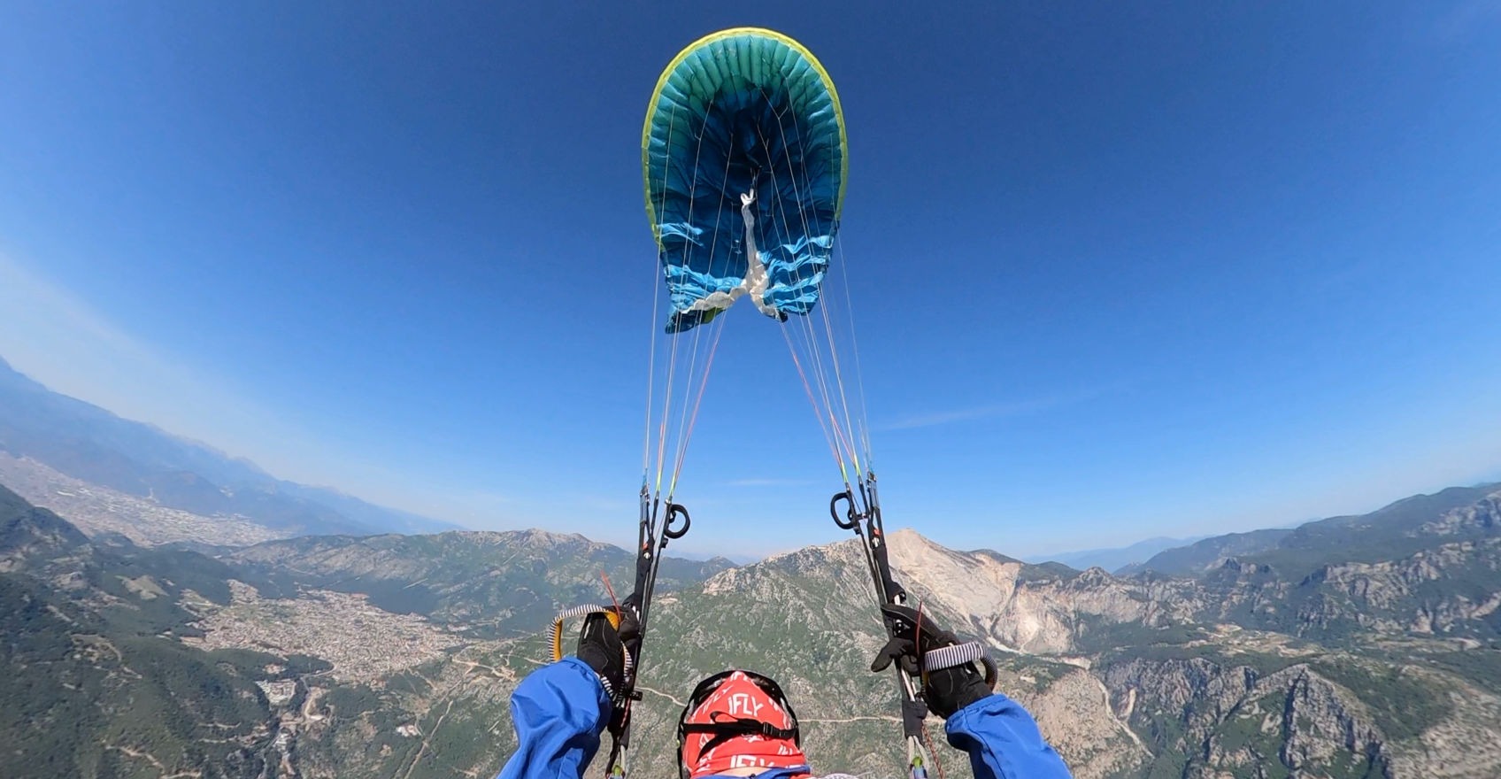 paragliding siv full stall 