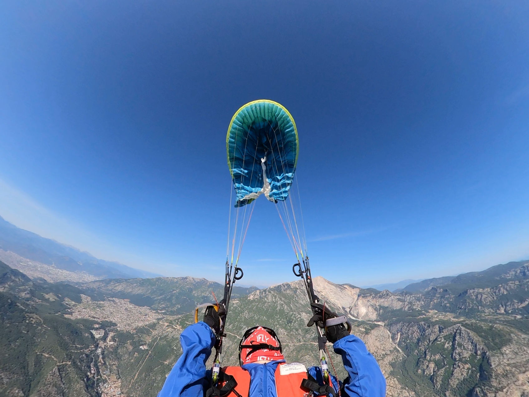 paragliding siv full stall 