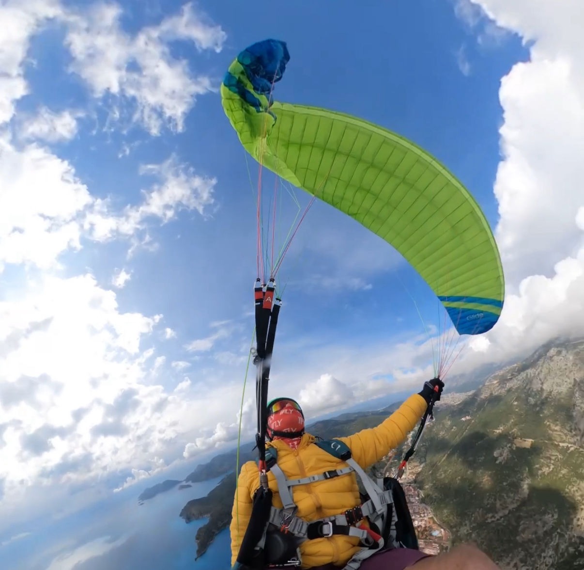 paragliding siv spin advance glider