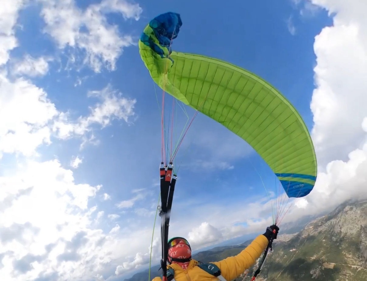 paragliding siv spin advance glider
